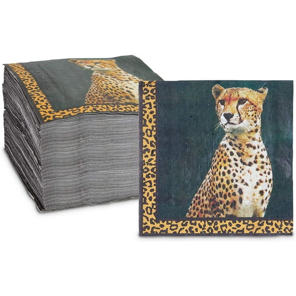 Cheetah Branch Vinyl Wall Decal Sticker African Exotic Safari Jungle Decoration